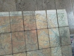 Ordnance Survey. The Peak District. Tourist Map. 1925