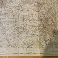 Ordnance Survey Stoke-on-Trent & Macclesfield 118 Landranger Map 1993 OS
