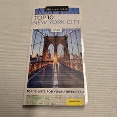 DK Eyewitness Top 10 New York City Travel Guide Book 2020 Pull-Out Map