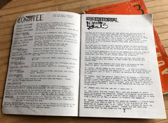 Austin Motors vintage Midlands/Wales map, imperfect, + 1987 Austin journal