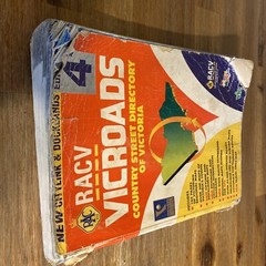 Edition 4, RACV Vicroads, Country Street Directory of Victoria