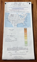 FAA Sectional Aeronautical Charts Maps North America & USA 1969-1978 Lot of 16