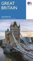Great Britain Route Map | Road and Rail … by Ordnance Survey Sheet map, folded