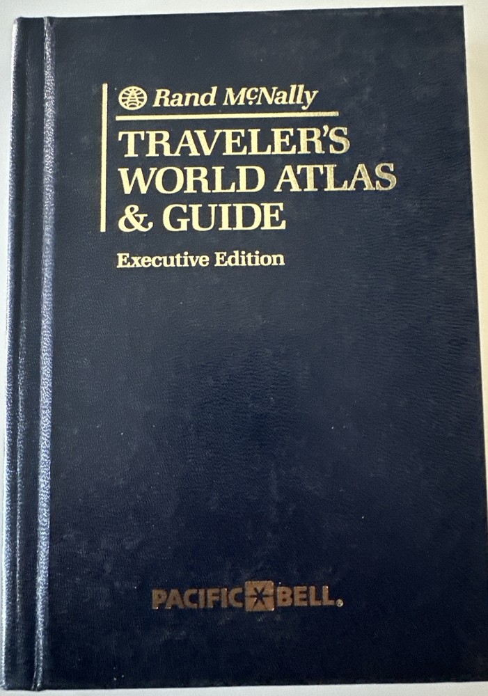 Rand McNally TRAVELER’S WORLD ATLAS & GUIDE Executive Edition