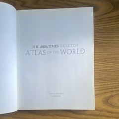 Times Books London The Times Desktop Atlas of the World 2nd Ed HC 2009