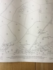 1910 Ordnance Survey 25 Inch To 1 Mile Sheet Map Of Lylestone, Ayrshire