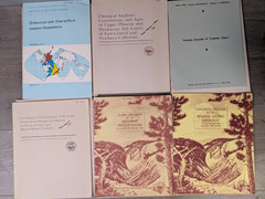27 Geology Books Lot MAPS INCLUDED USGS Professional Papers Volcanology Ash-Flow