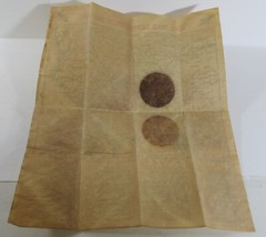 Civil War Battlefields 1861-1865 Chronological MAP (1977) Historical Documents