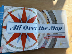 All Over the Map: A Cartographic Odyssey – HC Betsy Mason Greg Miller-Like New