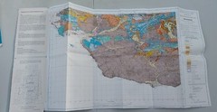 Ordnance Survey Geological Map, Bridgend, Solid & Drift, Folded, Sheet 261