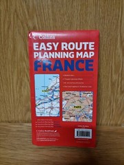 Collins Easy Route Planning Map France (International Maps), (18d)
