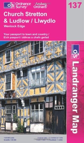 Ludlow, Church Stretton and Wenlock…, Ordnance Survey