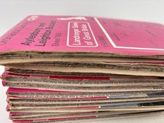 12 VINTAGE ORDNANCE SURVEY MAPS 1:50000 – Bundle / Job Lot