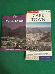 CAPE TOWN GLOBETROTTER TRAVEL MAP& CAPE TOWN LONELY PLANET GUIDE