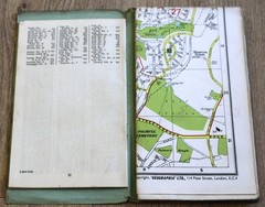 Geographia Large Scale Plan BIRMINGHAM Street Index Colour Map Roads Transport