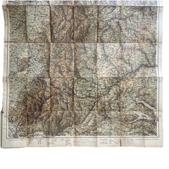 Reliefkarte des Schwarzwaldes 1:200,000 J. Frey c1930 (map of Black Forest)