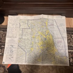 Vtg VFR Terminal Area Map 41 Edition Chicago Oct 18 1990