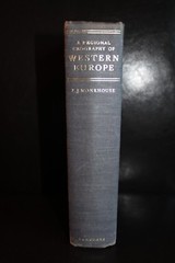 A Regional geography Of Western Europe By F. J. Monkhouse
