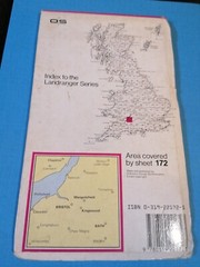 Landranger Maps: Sheet 172: Bristol, Bath and Surrounding Area Ordnance survey