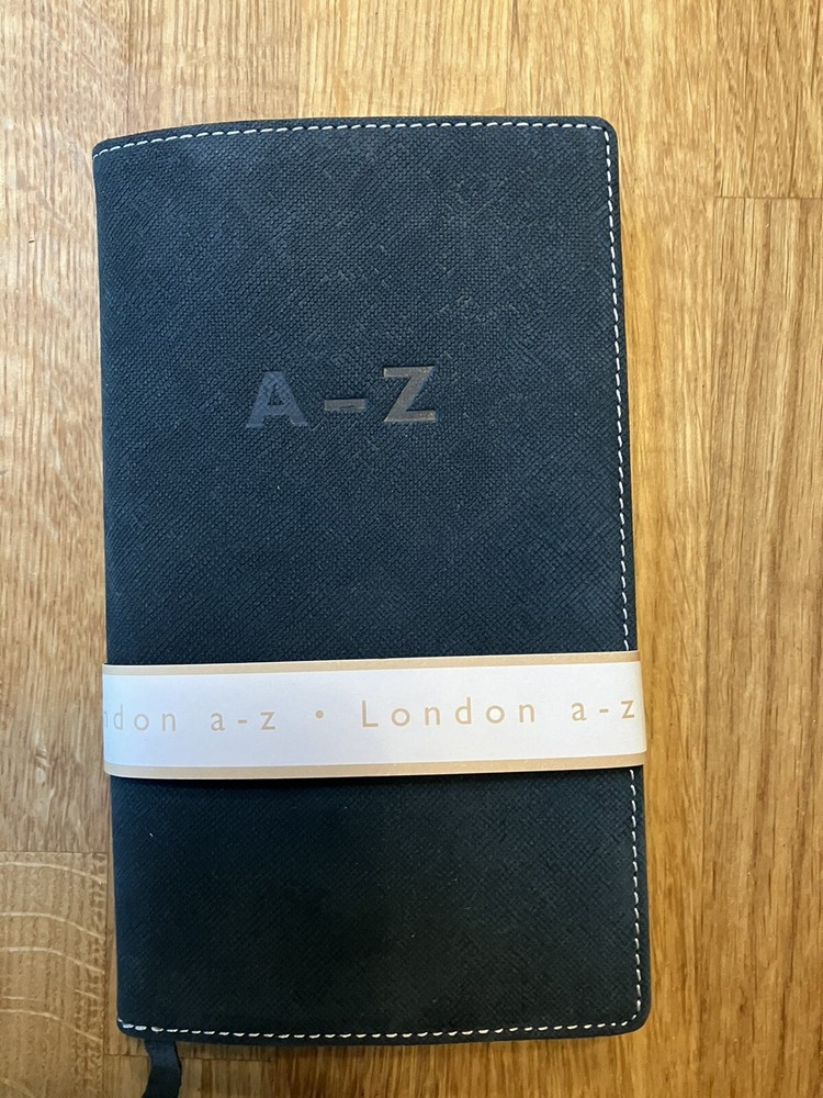 Luxury Boxed Leather London A-Z -Petrol Blue – Christmas Gift – Stocking Filler