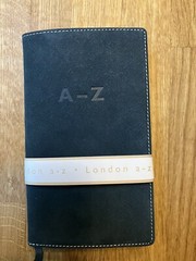 Luxury Boxed Leather London A-Z -Petrol Blue – Christmas Gift – Stocking Filler