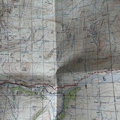 Vintage Ordnance Survey One Inch Fort Augustus 1961 Map Sheet 36
