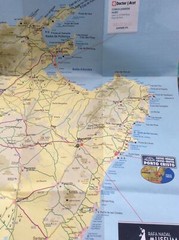 Vintage Folded Sheet Map – Aqualand Water Park – Mallorca – Spain 2017