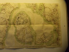 Gall & Inglis Tourist Map of The Clyde half inch to one mile probably 1925