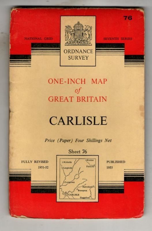 National Grid Seventh Series Sheet 76 Carlisle : Ordnance Survey