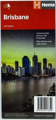 Brisbane and region handy by Hema Maps [Sheet map, rolled]