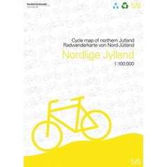 Denmark – North Jutland & Læsø cycle map 1:100K inc tourist info, city maps