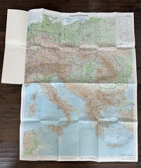 Eastern Europe (World Travel Map S.) by John Bartholomew and Son Sheet Map Book
