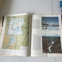 1968 Vintage Rand McNally Road Atlas Travel Guide US Canada Mexico
