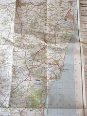 1996 Ordnance Survey Landranger Map 156 Saxmundham (inc Aldeburgh & Southwold )