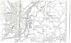 WITHAM & TIPTREE Street plan with index – by Barnett’s circa 1970’s