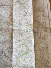 1960 Ordnance Survey One Inch Seventh Series Map 177 Taunton And Lyme Regis