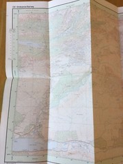 1996 Ordnance Survey Pathfinder Map 289 NM 86/96 Strontian and Ardgour