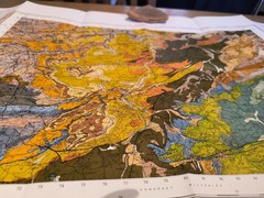 Geological survey map Frome Ordinance Survey Solid & Drift Sheet 281 1965
