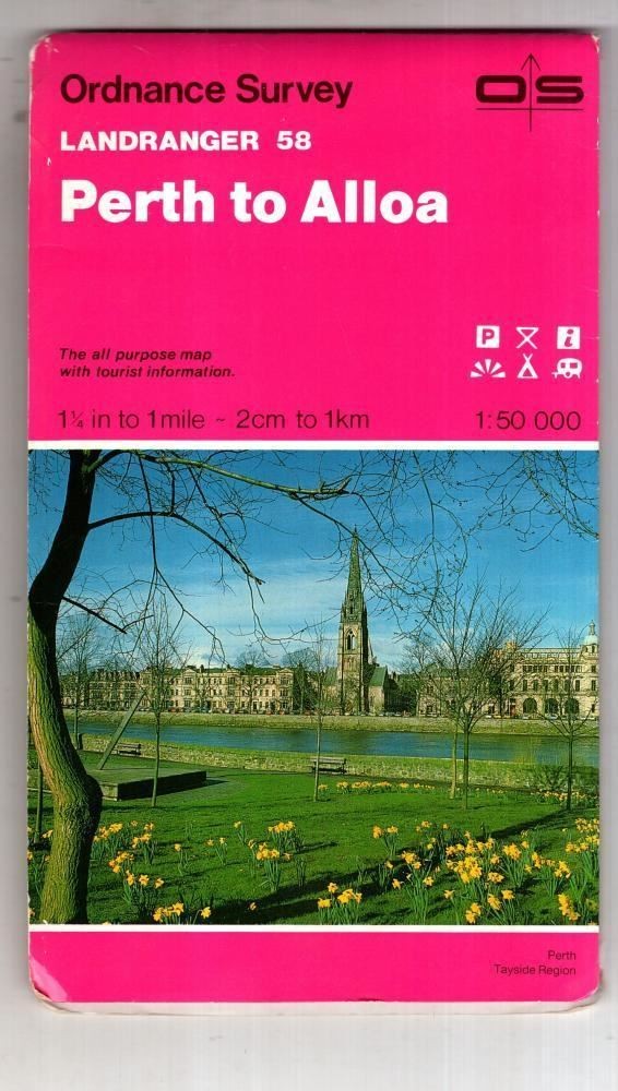 Perth To Alloa (Landranger 58) : Ordnance Survey