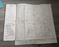 Vintage Ordnance Survey Maps SK83 SK84 SK85 SK86 SK94 2.5 Inch East Midlands Lot