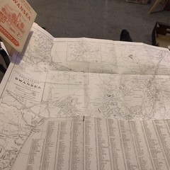 Geographia Large Scale Official Street Plan – SWANSEA 1970’s