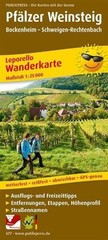 Freytag-Berndt Pfälzer Weinsteig, Bockenheim – Schweigen-Recht (Map) (UK IMPORT)