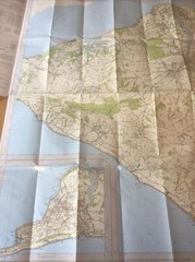 1990 Ordnance Survey Outdoor Leisure Map 29 Isle Of Wight ( Newport , Sandown )