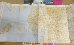 12 x Ordnance Survey Maps Outdoor Leisure, Landranger, First, Routemaster