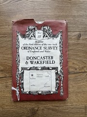 Doncaster Wakefield Ordnance Survey Sheet 22 First Edition Reprint 1980 1st