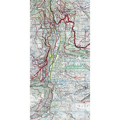 Switzerland Jungfrau Region hiking map