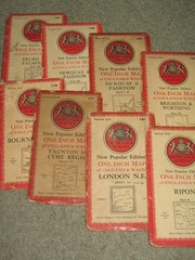 OS Ordnance Survey 1″ New Popular Edition – 8 x England, 1940-47 on paper