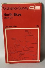 Ordnance Survey One Inch Map – North Skye – Sheet 24 – 1972
