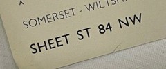 OS, 6 Inch to 1 Mile Map, sheet ST 84 NW, Somerset, Chapmanslade area, 1973