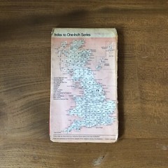 Montgomery & Llandrindod Wells Old 1966 Ordnance Survey One-Inch Map Sheet 128